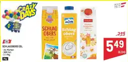 Metro Schlagobers esl Angebot