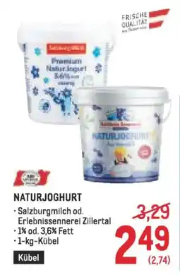 Metro Naturjoghurt Angebot