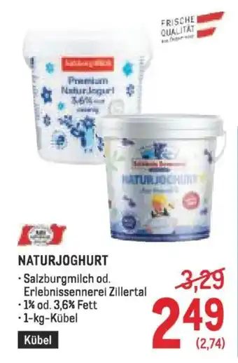 Metro Naturjoghurt Angebot