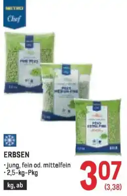 Metro Erbsen Angebot