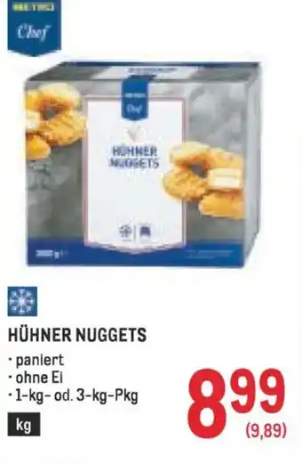 Hühner nuggets