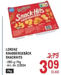 Metro Lorenz knabbergebäck snackhits Angebot