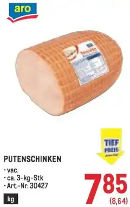 Metro Putenschinken Angebot