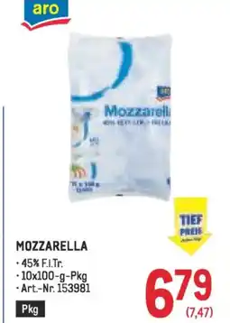 Metro Mozzarella Angebot