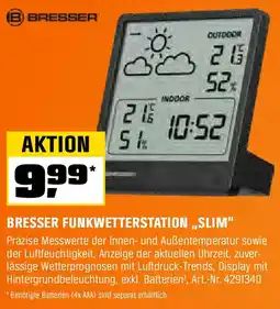 OBI Bresser funkwetterstation slim Angebot