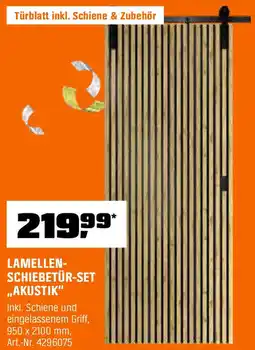 OBI Lamellen- schiebetür-set Angebot