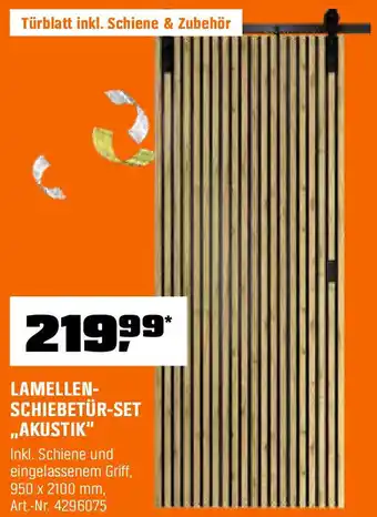 OBI Lamellen- schiebetür-set Angebot