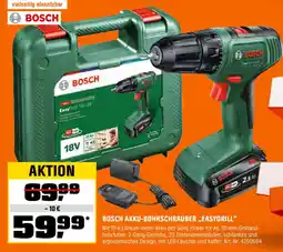 OBI Bosch akku-bohrschrauber Angebot