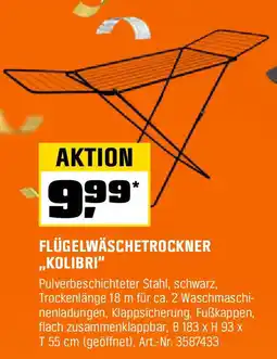 OBI Flügelwäschetrockner Angebot