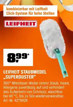 OBI Leifheit staubwedel Angebot