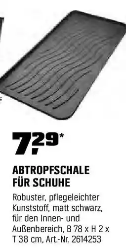 OBI Abtropfschale für schuhe Angebot