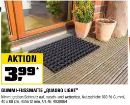 OBI Gummi-fussmatte Angebot