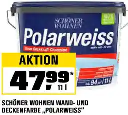 OBI Schöner wohnen wand- und deckenfarbe Angebot