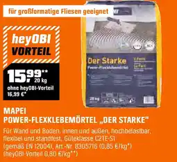 OBI Μαρει power-flexklebemörtel der starke Angebot