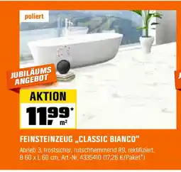 OBI Feinsteinzeug classic bianco Angebot