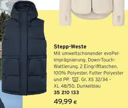 Tchibo Eduscho Stepp-Weste Angebot