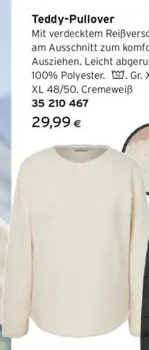 Tchibo Eduscho Teddy-Pullover Angebot