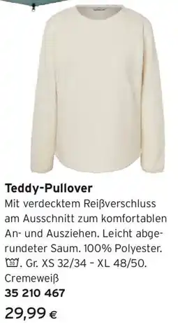 Tchibo Eduscho Teddy-Pullover Angebot