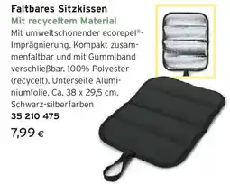 Tchibo Eduscho Faltbares Sitzkissen Angebot