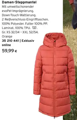 Tchibo Eduscho Damen-Steppmantel Angebot