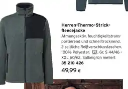 Tchibo Eduscho Herren-Thermo-Strick- fleecejacke Angebot