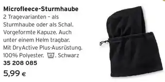 Tchibo Eduscho Microfleece-Sturmhaube Angebot
