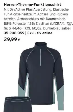 Tchibo Eduscho Herren-Thermo-Funktionsshirt Angebot