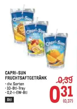 Metro Capri sun fruchtsaftgetränk Angebot