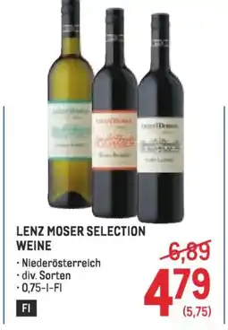 Metro Lenz moser selection weine Angebot