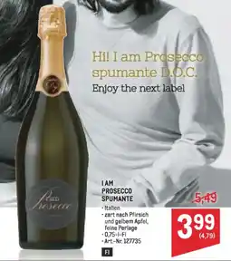 Metro Hi! i am prosecco spumante Angebot