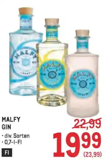 Metro Malfy gin Angebot
