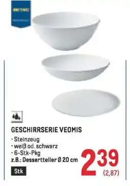 Metro Geschirrserie veomis Angebot