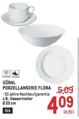 Metro Güral porzellanserie flora Angebot