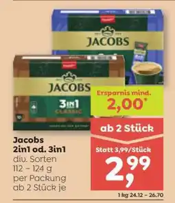 ADEG Jacobs 2in1 od. 3in1 Angebot