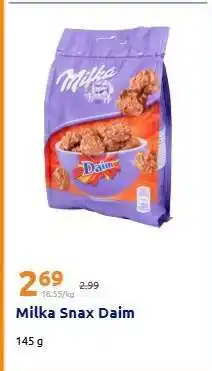 Action Milka Snax Daim Angebot