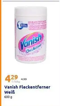 Action Vanish Fleckenentferner Weiß Angebot