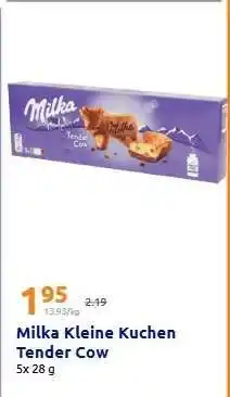 Action Milka Kleine Kuchen Tender Cow Angebot