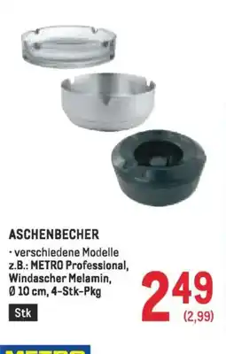 Metro Aschenbecher Angebot