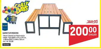 Metro Garnitur modern Angebot