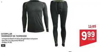 Metro Caterpillar thermoshirt od. thermohose Angebot