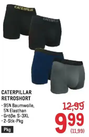 Metro Caterpillar retroshort Angebot