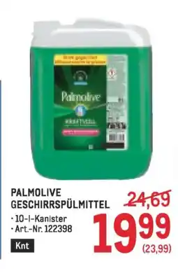 Metro Palmolive geschirrspülmittel Angebot