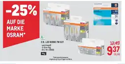 Metro Z.b.: led birne 7w e27 Angebot
