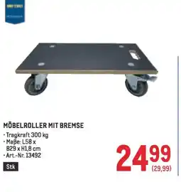 Metro Möbelroller mit bremse Angebot