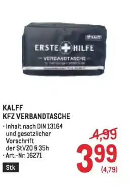 Metro Kalff kfz verbandtasche Angebot
