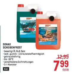 Metro Sonax scheibenfrost Angebot