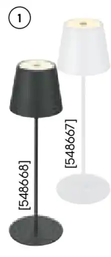Hellweg Flector LED-Akku-Tischleuchte Antigua Angebot