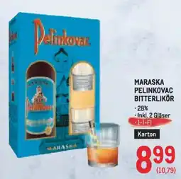 Metro Maraska Pelinkovac Bitterlikör Angebot