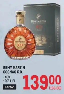 Metro Remy Martin Cognac X.O Angebot