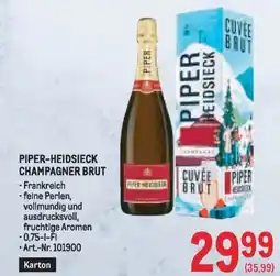 Metro Piper Heidsieck Champagner-Brut Angebot
